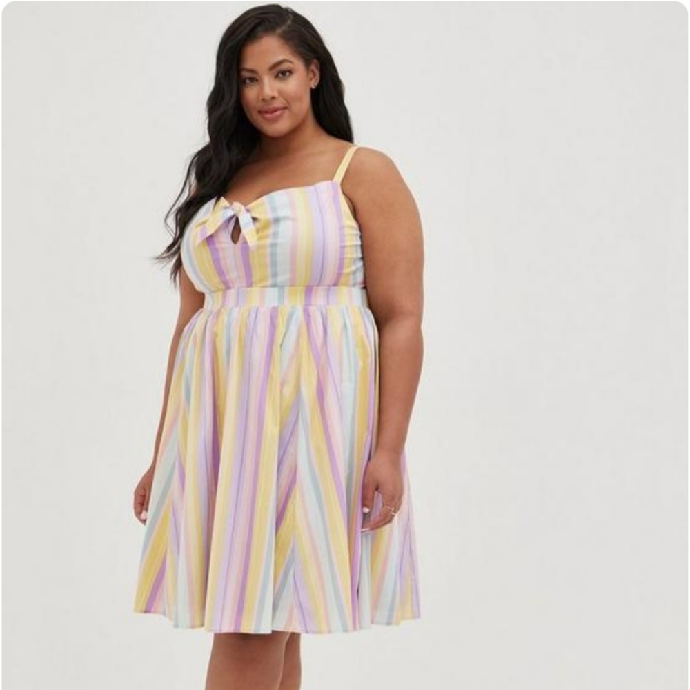 Torrid Striped Sundress